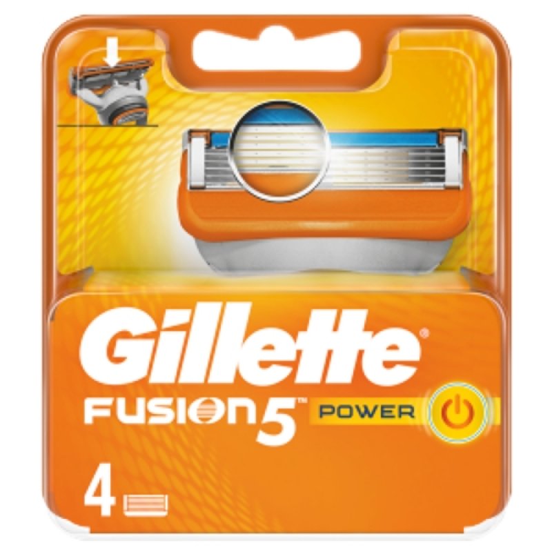 Gillette Fusion power -4 náhradní břity