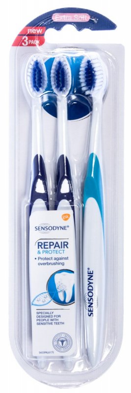 Sensodyne 3ks - zubní kartáček