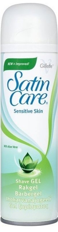 Gillette Satin Care gel na holení Sensitive 200 ml