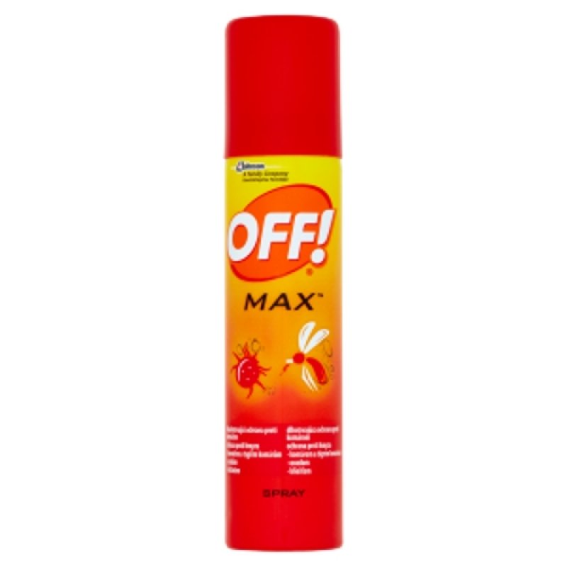OFF! MAX spray na kom. a klíšť.,100ml