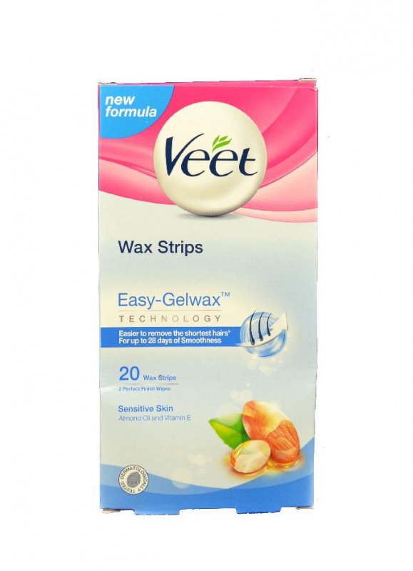 Veet Wax Strips Sensitive 20pcs