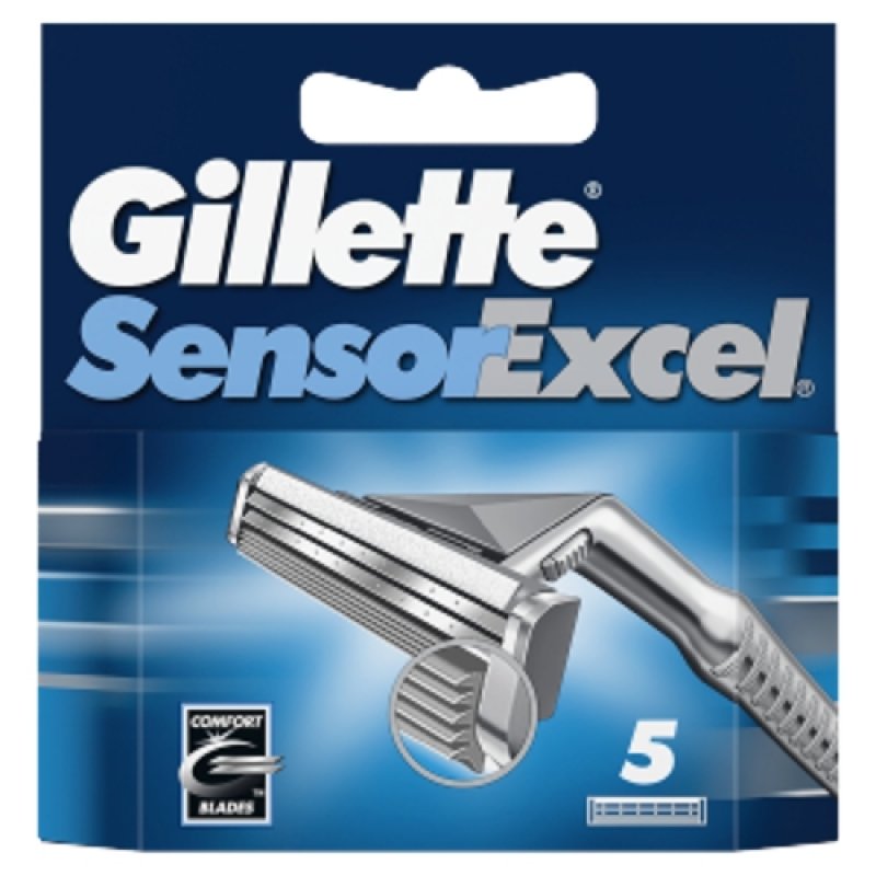 GILLETTE sensor excel hlav. (5ks/kra)