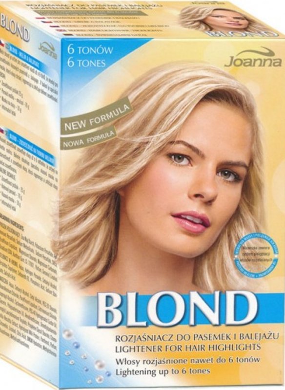 Joanna melír Blond 6 tónů 25 g + 70 g peroxid 9%
