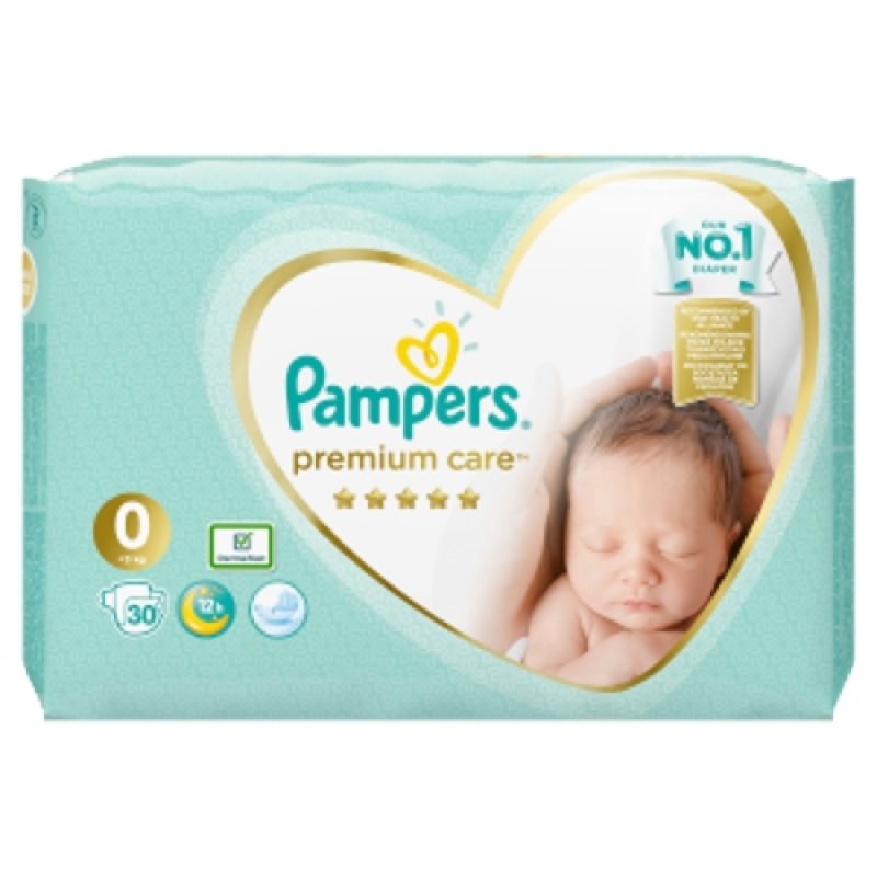 Pampers premium care 0 (30ks/fol