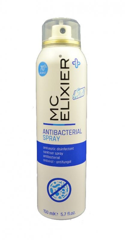 Mc Elixir- antibakteriální DEO 150ml 70% alkohol