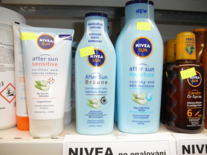 Nivea Sun mléko po opalování od