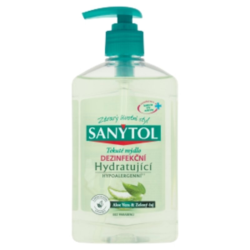 SANYTOL dezinf.mýdlo-hydratující 250ml