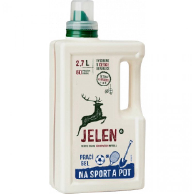 Jelen prací gel na sport a pot, 60 dávek, 2,7 l