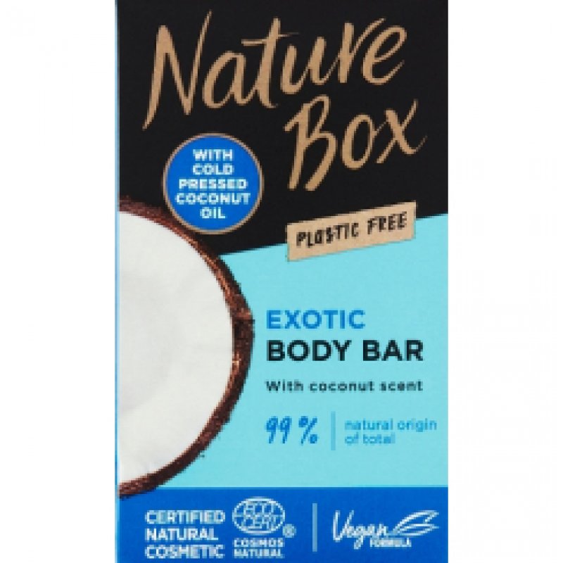 Nature Box tuhé sprchové mýdlo, 100 g