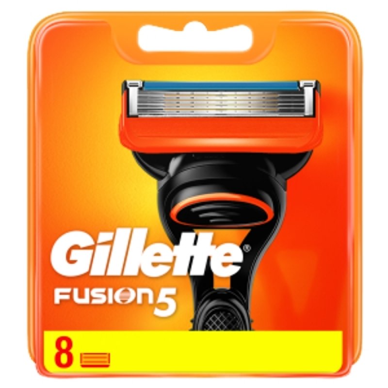 Gillette Fusion 8ks -náhradní hlavice