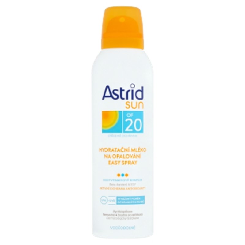 ASTRID SUN Ml. na opal. easy spray OF 20