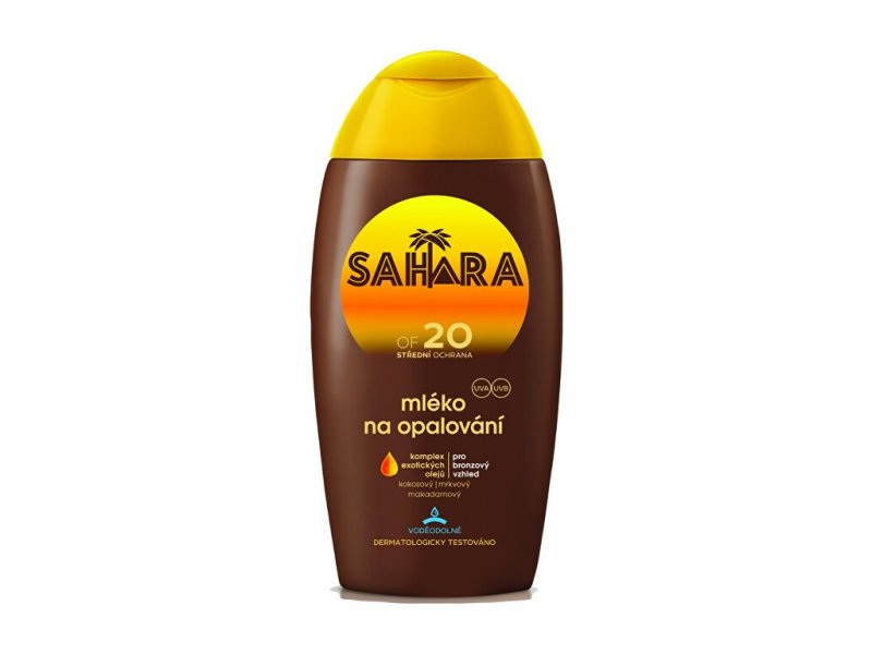 Sahara Mléko na opalování OF 20 200 ml