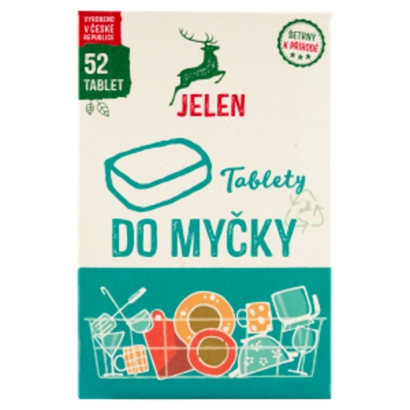 Jelen tablety do myčky (52ks/kra)