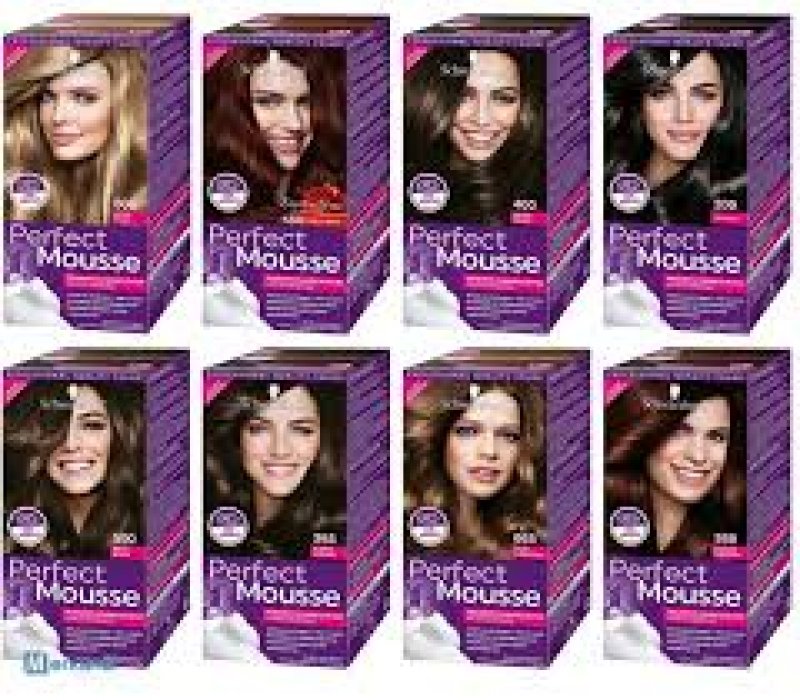 Schwarzkopf Perfect Mousse permanentní barva na vlasy